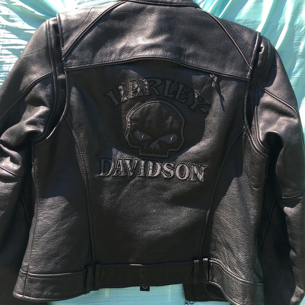 Harley Davidson leather coat